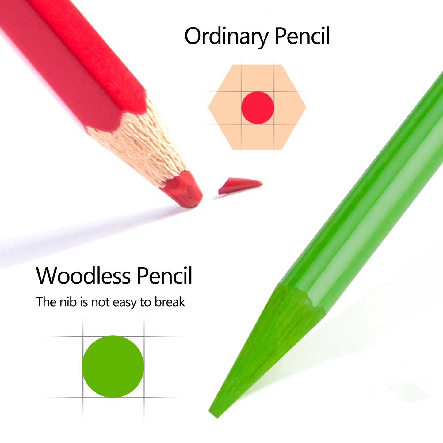 Woodless Watercolour Pencil | Set of 12