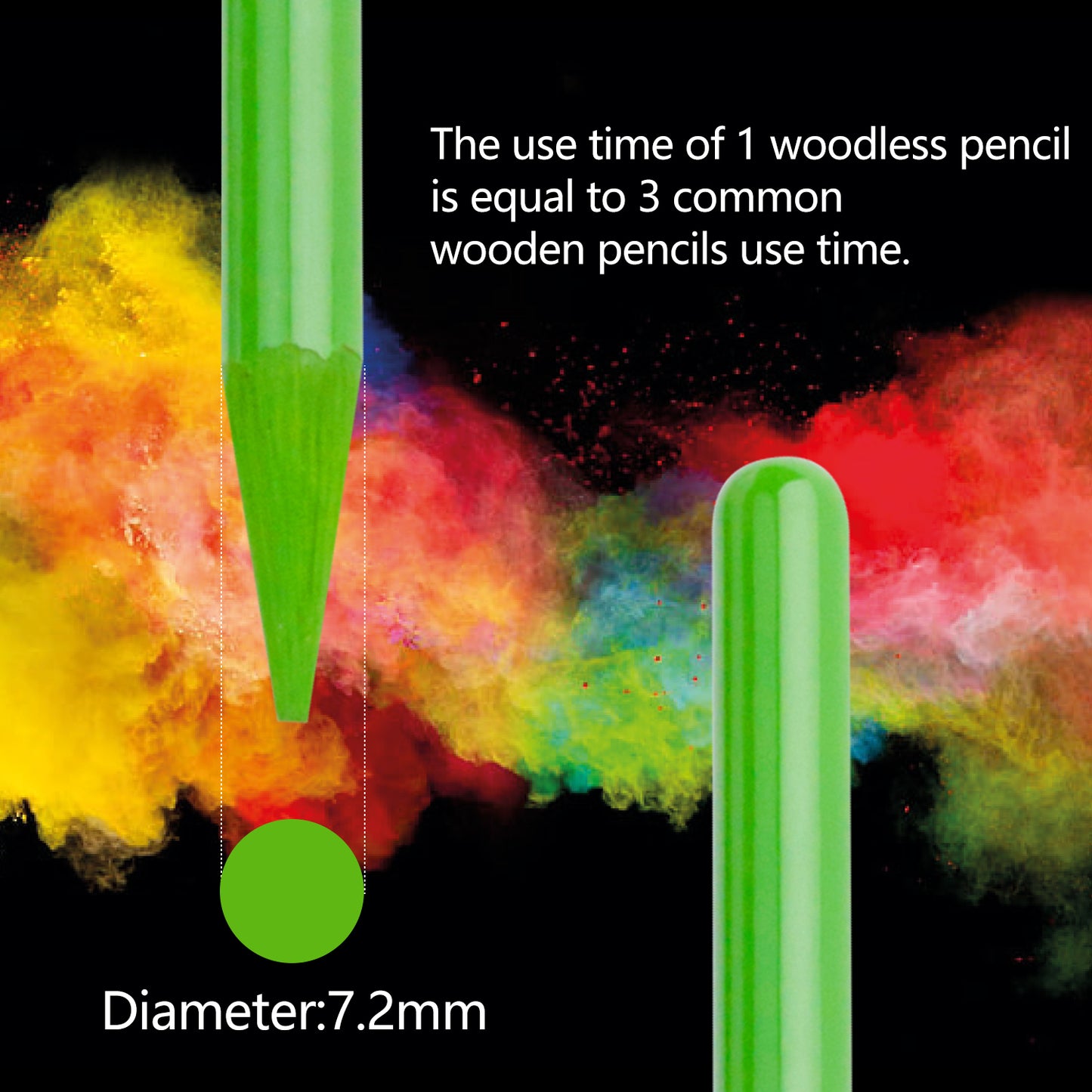 Woodless Watercolour Pencil | Set of 12