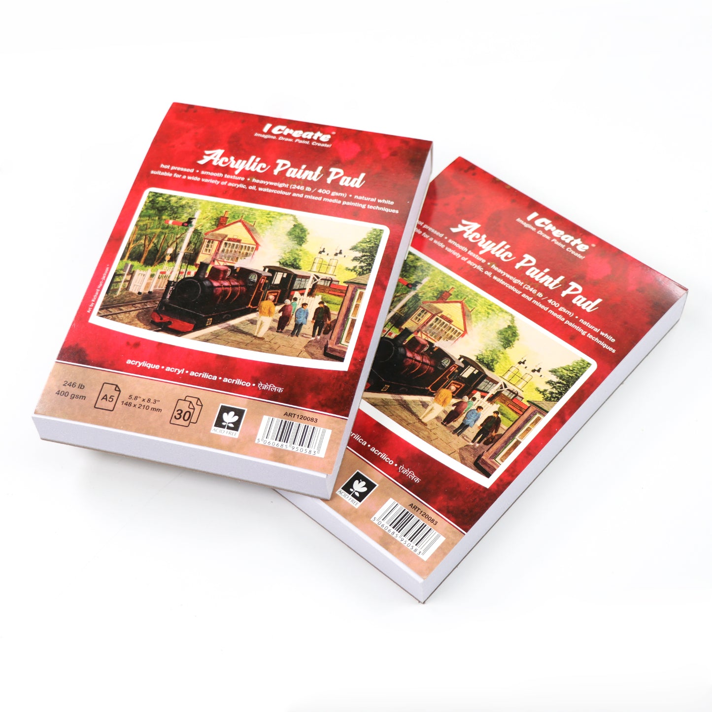 A5 Acrylic Paint Pad | 400 gsm, 30 Sheets