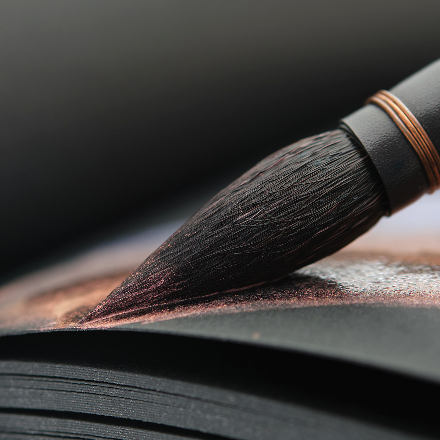 Black Sketch Pad | 9"x12", 190 gsm, 40 Sheets