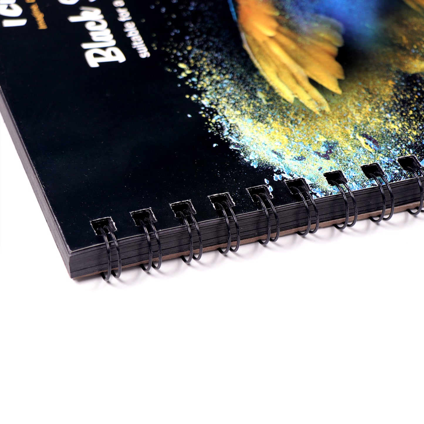 Black Sketch Pad | 9"x12", 190 gsm, 40 Sheets