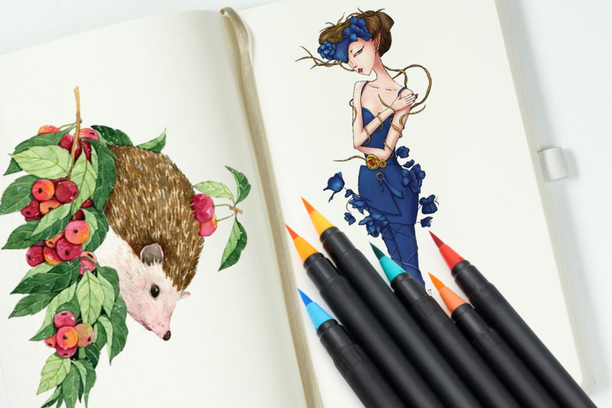 Watercolour Brush Pens