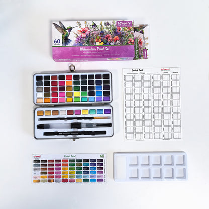 Watercolour Paint Set image 1