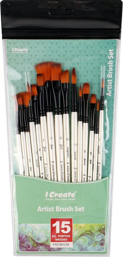 Brush Set for Acrylic, Watercolour or Oil Paint image 2