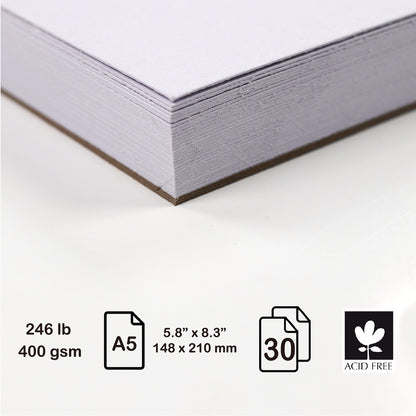 A5 Acrylic Paint Pad | 400 gsm, 30 Sheets