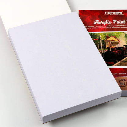 A5 Acrylic Paint Pad | 400 gsm, 30 Sheets