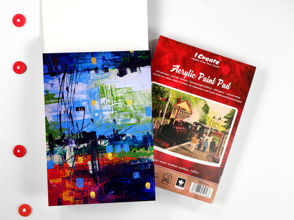 A5 Acrylic Paint Pad | 400 gsm, 30 Sheets