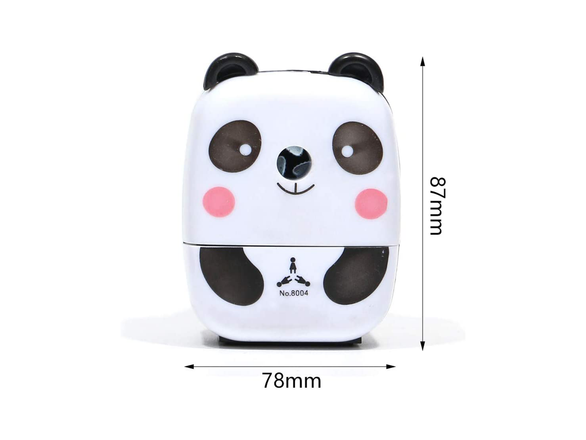 I Create panda hand crank pencil sharpener