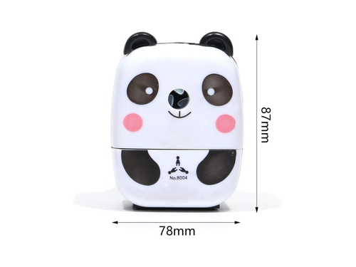 I Create panda hand crank pencil sharpener