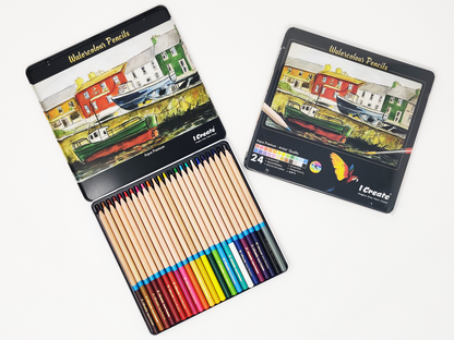 Watercolour Pencils | Set of 24
