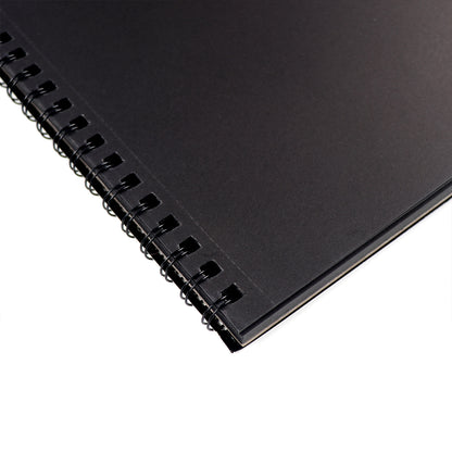 Black Sketch Pad | 9"x12", 190 gsm, 40 Sheets
